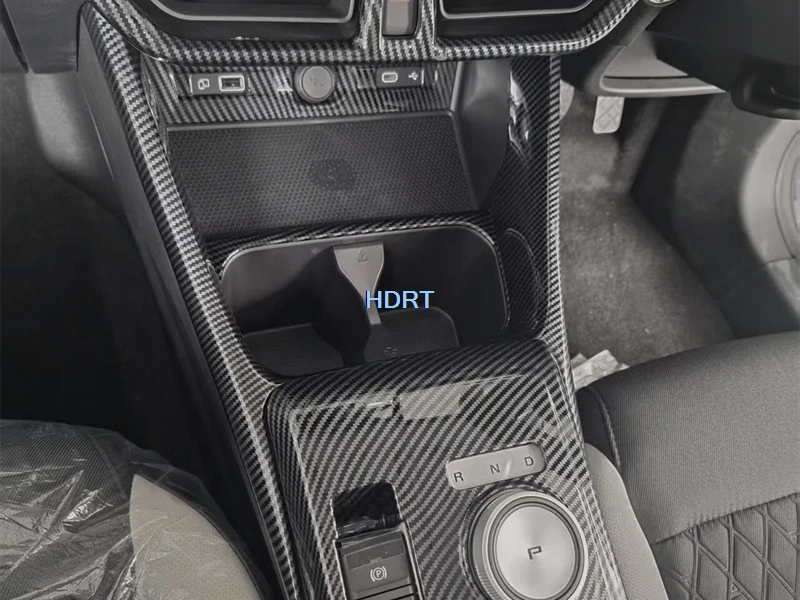 ل MG 3 MG3 2024 + ألياف الكربون الداخلية تصفيف السيارة والعتاد التحول نافذة لوحة التحكم كوب ماء أمامي الخلفي غطاء منفذ فتحة التهوية