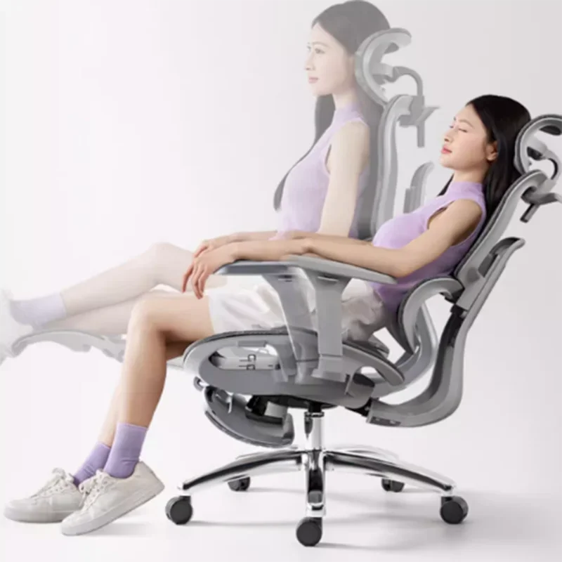 Writing Chair Recliner Office Footrest Furniture Luxury Desk Chairs Swivel Chaise Design Computer Sillas De Escritorio Game Work