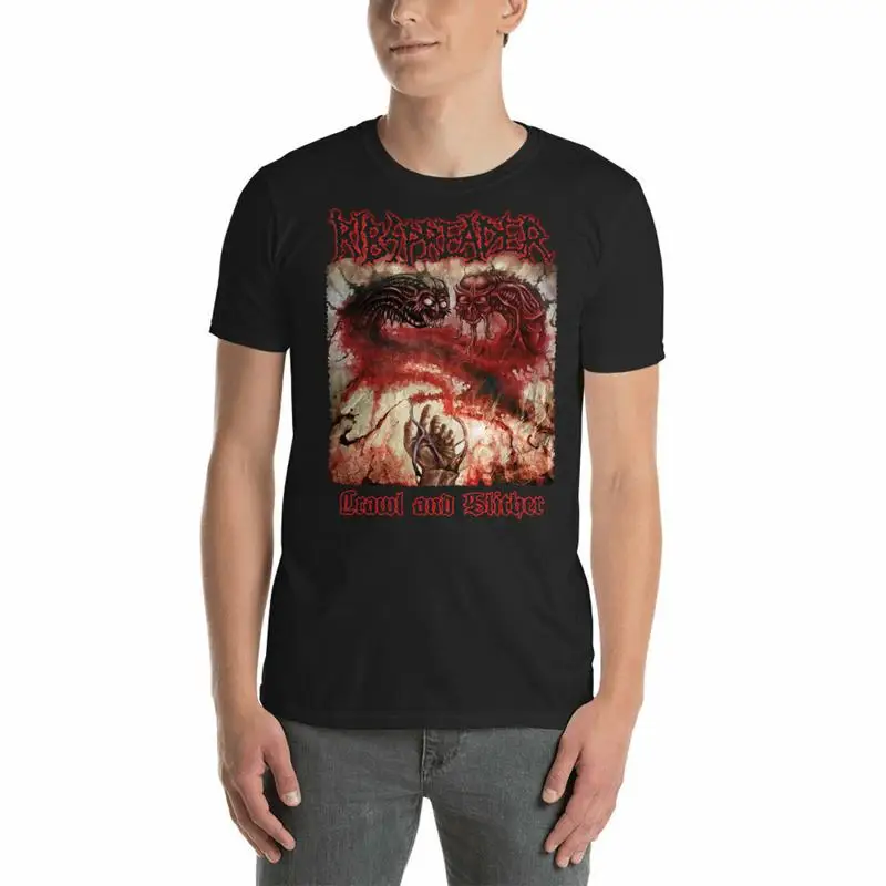RIBSPREADER Crawl And Slither T-Shirt NEW! Dismember Entombed Death Metal Grind