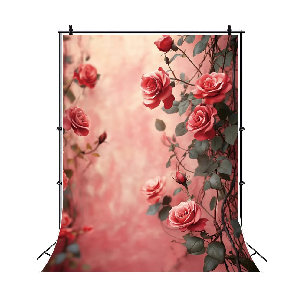Fondo Floral abstracto fotografía primavera flor Baby Shower niña niño cumpleaños foto de boda telón de fondo decoración de pared estudio