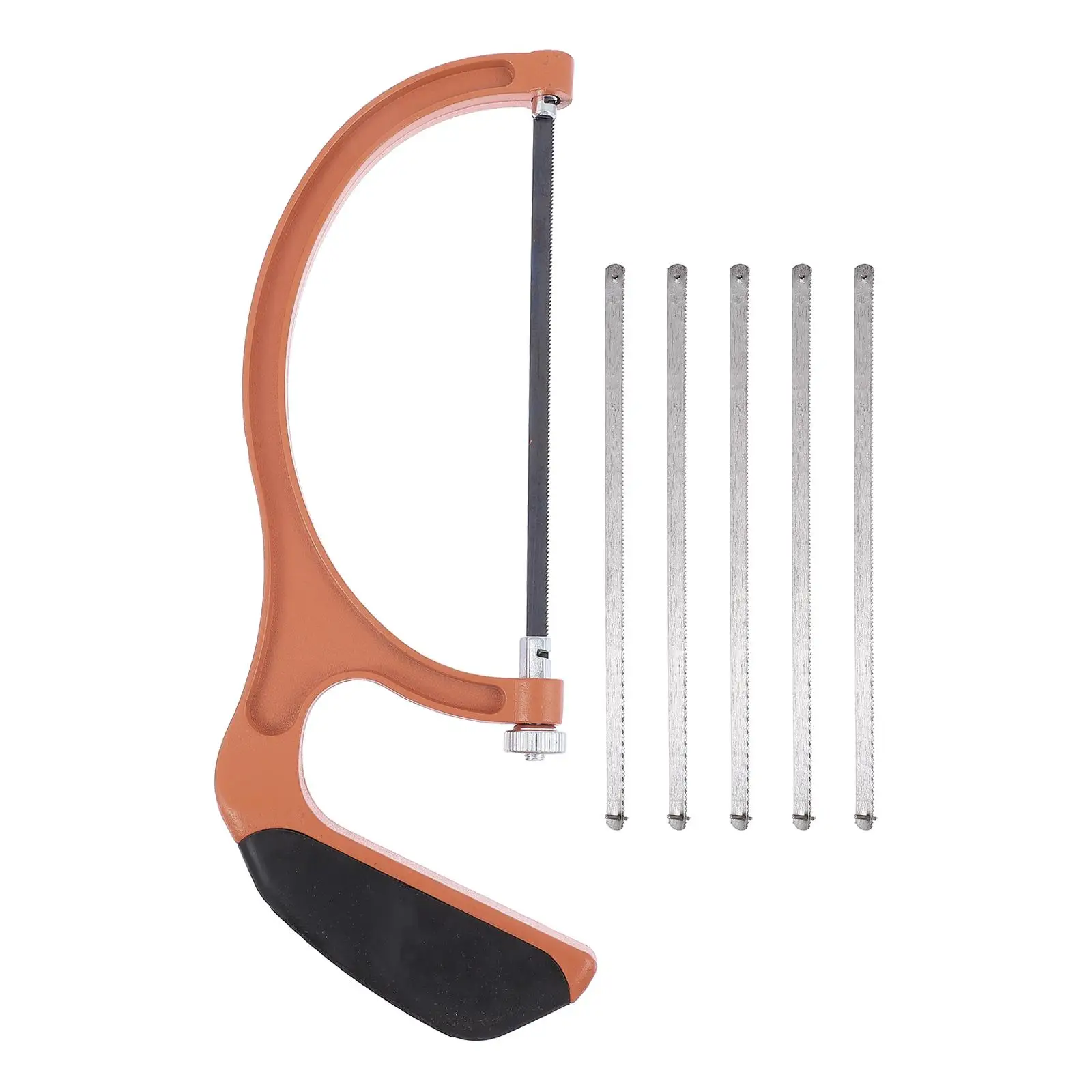 

Woodworking DIY Hacksaw Kids Handsaw Orange Mini Tool Steel 5 Blades Perfect Children Gardening Furniture Repair Toy