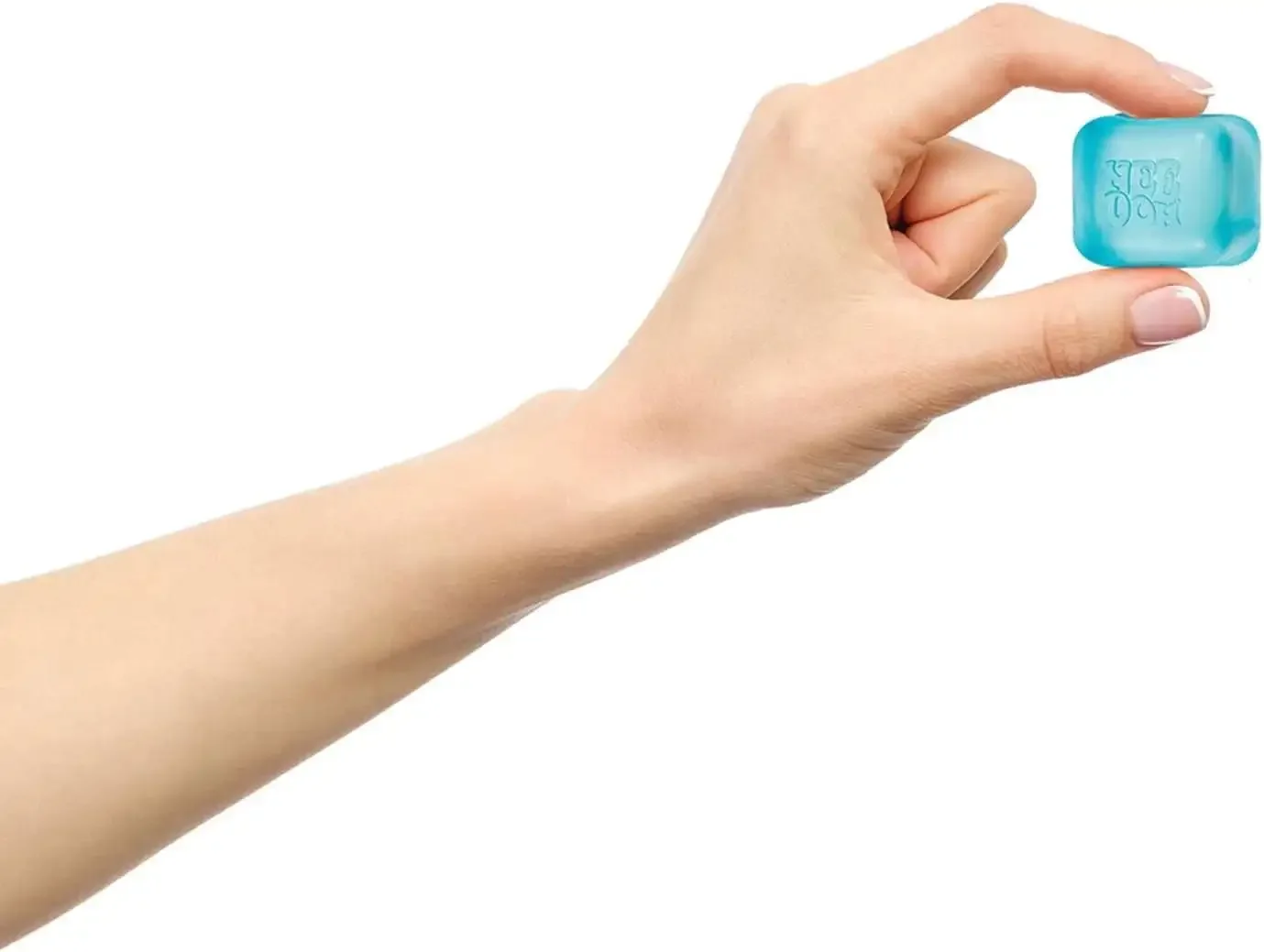 NeeDoh@ 2.5 CM/1 IN. Nice Ice Sensory Squeeze Single Mini Nice Cube in Assorted Colors Anti-Stress Pressure Relief For Adults