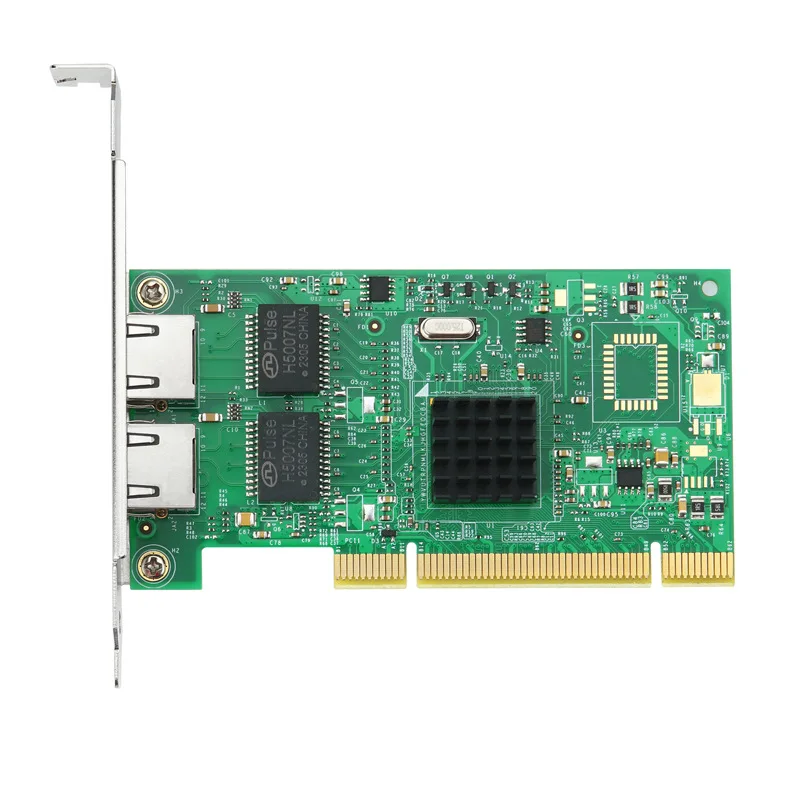 82546 Dual-Port Gigabit 8492MT PCI Server Network Card Ethernet Network Card-NIC Server Adapter PC+Metal