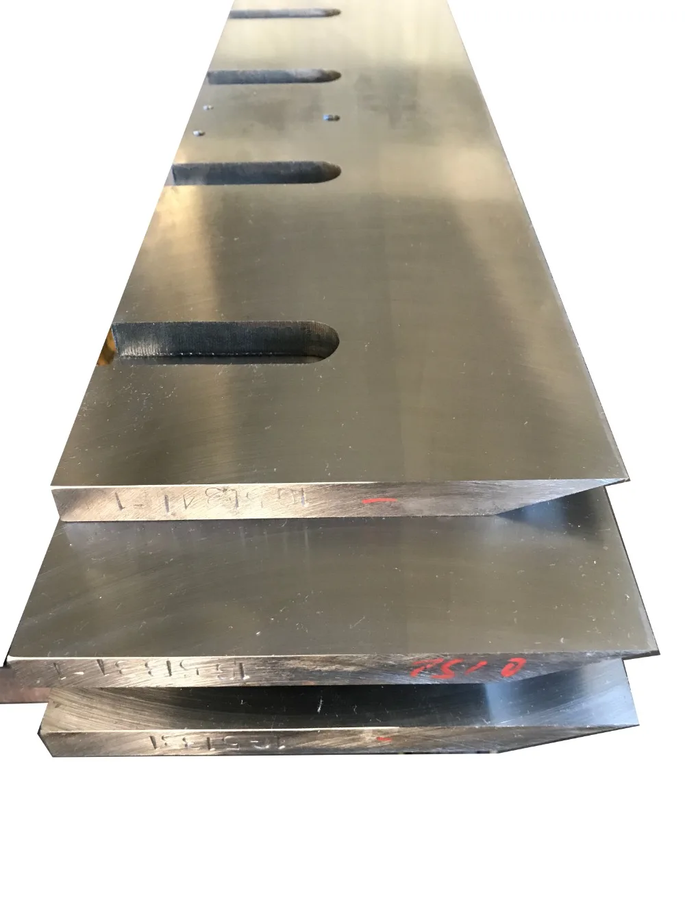 Industrial Blades 2850*200*22 Size New and Wood Chipper Veneer Cutting Knife Blade  and Woodworking Spare Parts