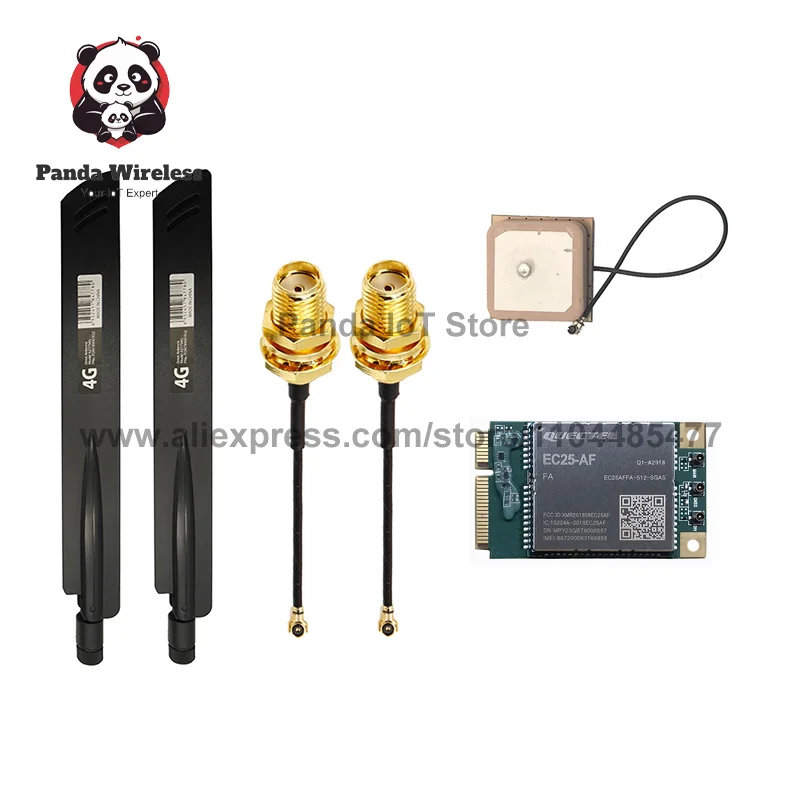 

Quectel EC25-AF LTE Cat4 Мини-модуль PCIE серии EC25 GPS ГЛОНАСС BD Galileo QZSS Высокоскоростное подключение для глобальных сетей