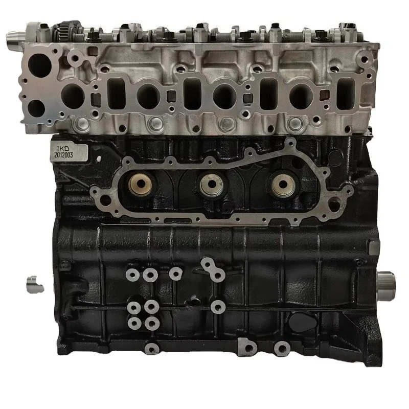 100% New 1KD 1KD-FTV 3.0L Engine Long Block for  Land Cruiser Prado