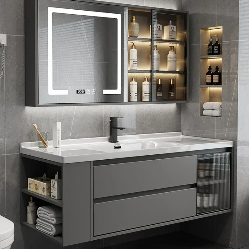 

vanity with sink Multipurpose Bathroom Column Towel Floor Small Closet Vanity Closed Storage Toilet Corner Bathroom furniture