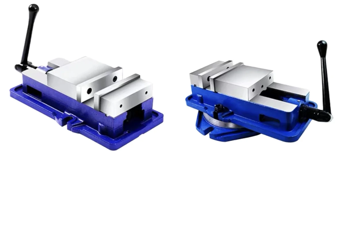 Picture 4: 5-inch bench vise, high clamping force, Model 125 jaws, manual machine tool, mechanical parallel vise