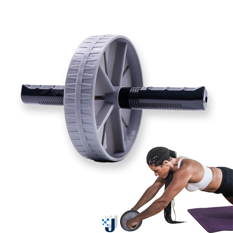 

Abdominal Wheel Strong Load Bearing Non-slip Roller Strengthen Muscle Exercise Equipment Fitness Training Home Use Silent