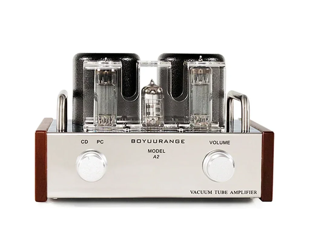 

Boyuu A2 EL84/6P14 Tube Amplifier HIFI EXQUIS Reisong 12AX7 Lamp Small Desktop Amp