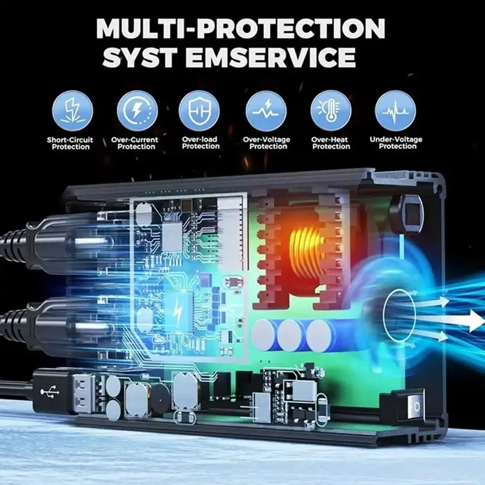Inverter For Makita 18V Li-ion Battery With USB Charging Port AC Outlet AC110V/DC18V Power Station Generator Portable Power Bank
