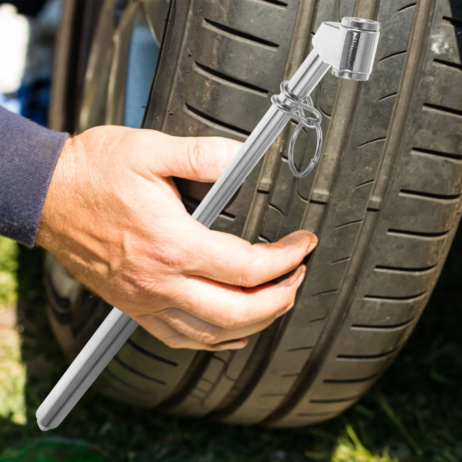 

10-160Psi Tire For Cars Trucks Bicycles Pencil Style Portable Pressure Gauge Tool Auto Tire Gauge Pressure Measurement Tool For