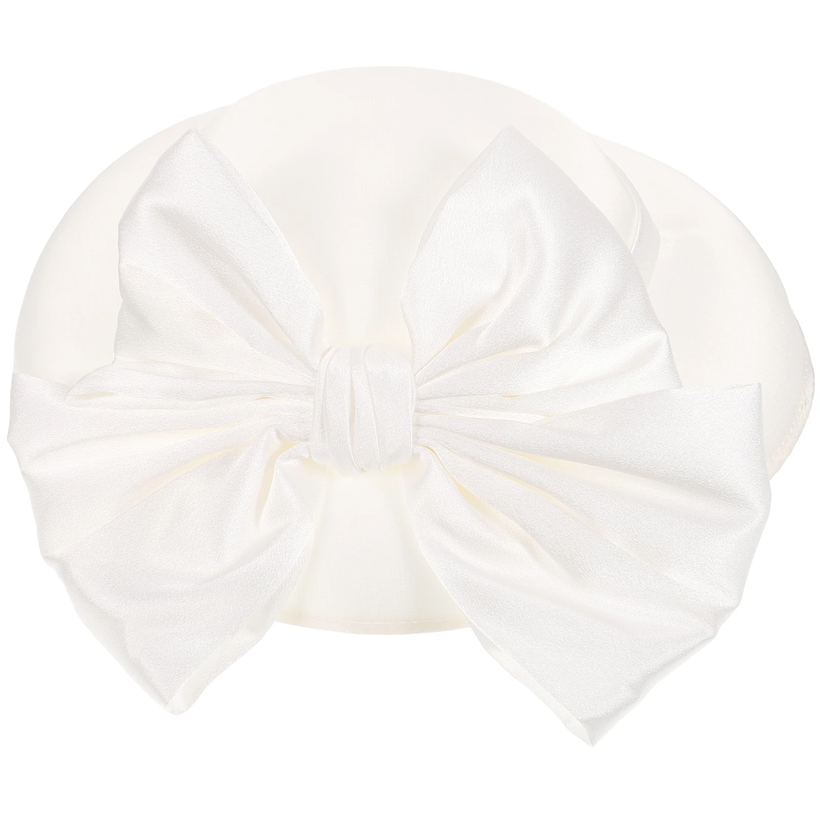 

Banquet Hat Wedding Bridal Pillbox White Wide Brim Dress Hats for Women Classy Elegant Retro Fashion Party Accessories