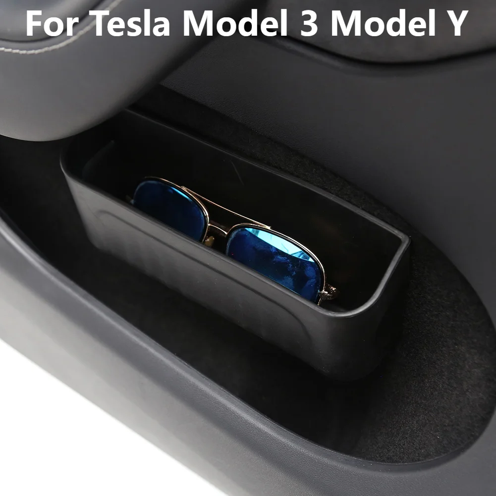 Seat Slit Catcher Organizer Wallet Phone Slit Pocket Stickable Car Organizer Seat Crevice Side Storage Box for Tesla Model 3 Y