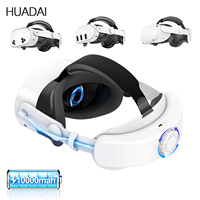 Comfort Head Strap with Battery for Meta Quest 2/Quest 3/3s 10000mah Fast Charging,  Adjustable Accessories for Extend Play Time