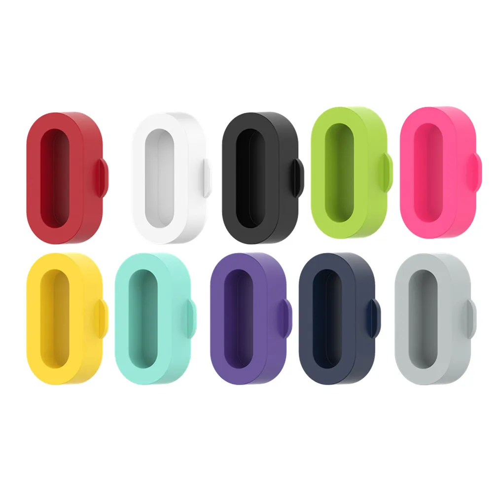 FIFATA tutup pelindung penutup steker tahan debu Port pengisian daya untuk Garmin Fenix 5 5S 5X 6 6S 6X 7 7S 7X Venu Vivoactive4 3 Vivomove3