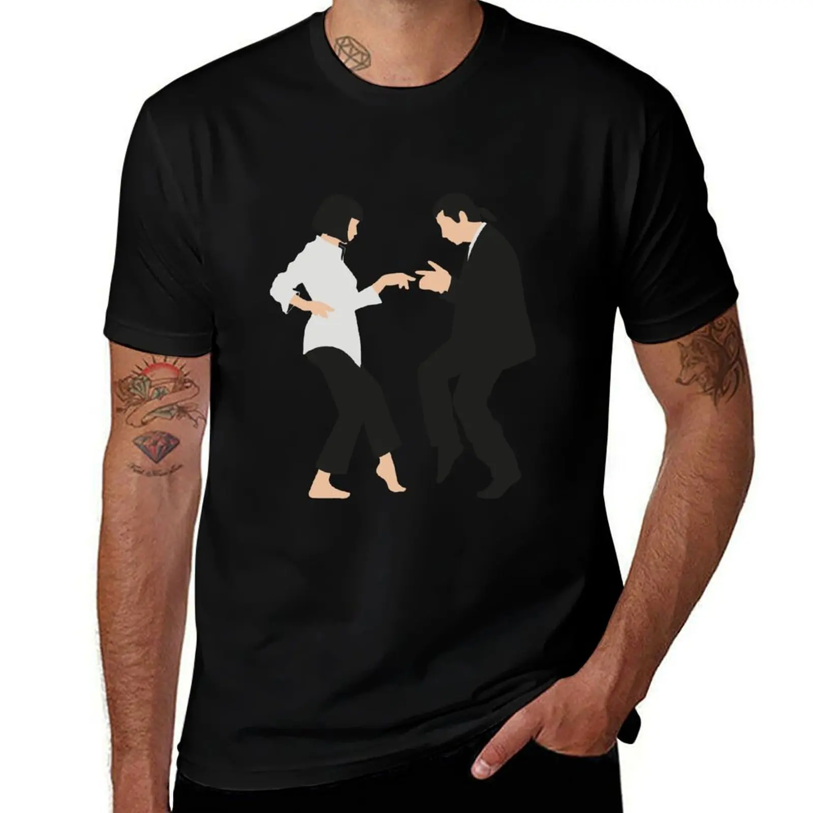 pulp-fiction-dance-scene-gift-idea-birthday-gift-for-men-for-women-for-girls-christmas-gift-tarantino-t-shirt