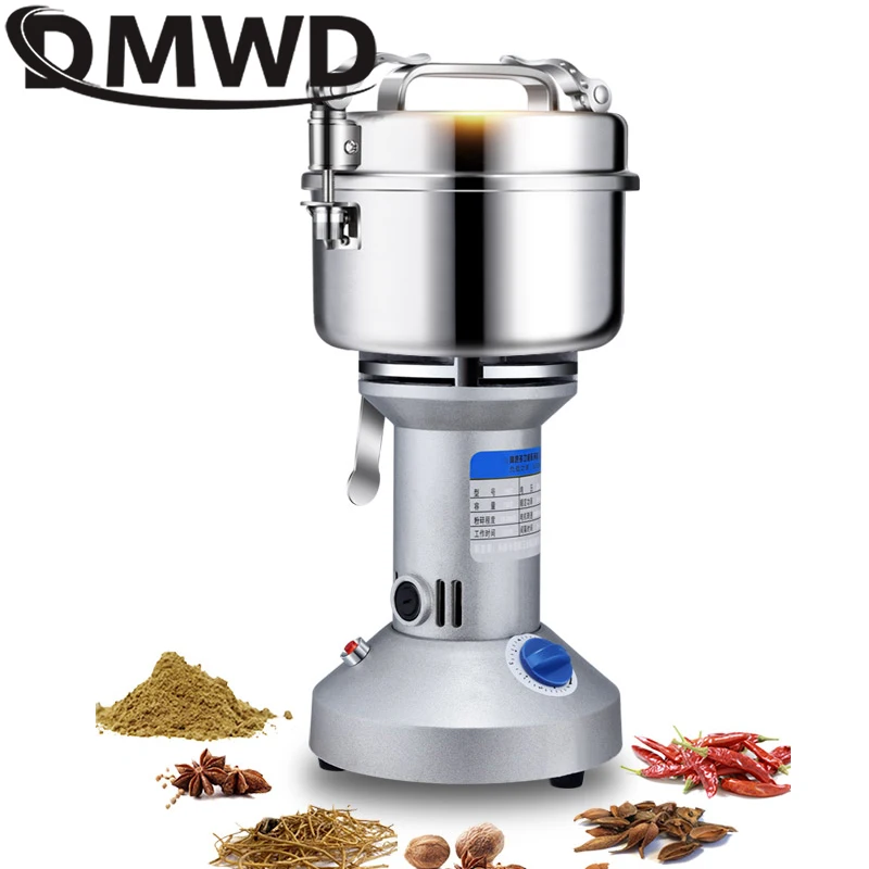 750g Grains Spices Hebals Cereals Coffee Dry Food Grinder Mill Grinding Machine Gristmill Medicine Flour Powder Crusher 220V