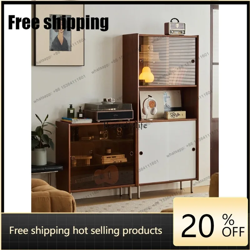 jj5  Best Seller Yj9 Living Room Small Apartment High-end Combination Cabinet