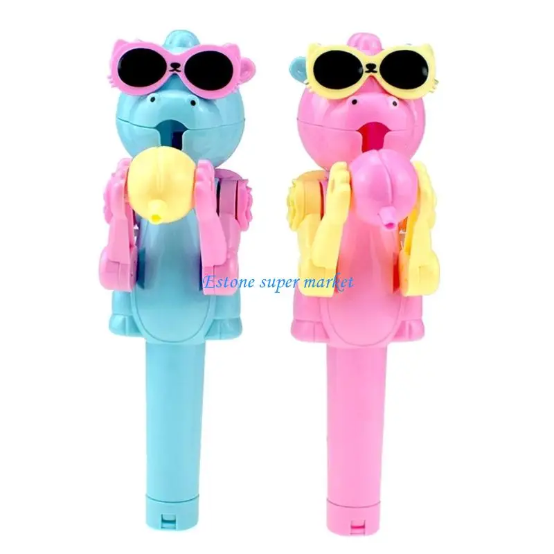 

090B Lollipop Candy Stand Kids Fun Education Robot Candy Holder for Imagination Play