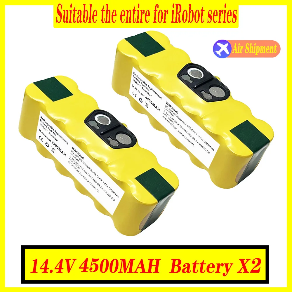 

4500mAh 14.4V Battery for iRobot Roomba 500 600 700 800 900 595 620 650 780 890 Battery Rechargeable Battery Accessories