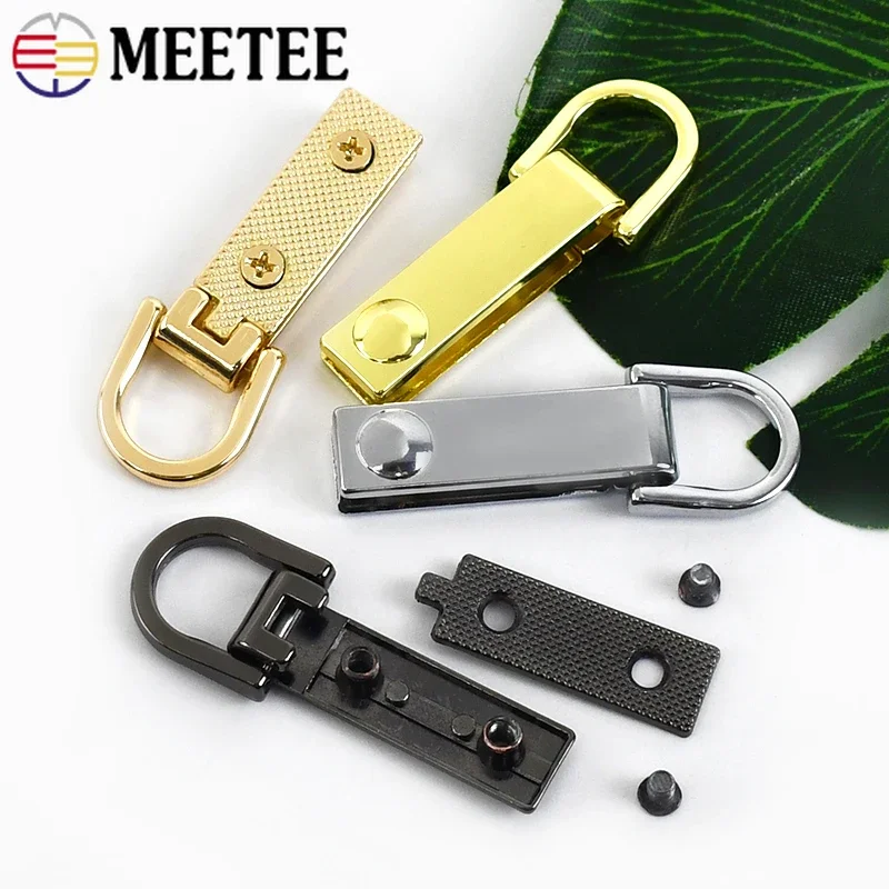 4/10Pcs Meetee 48mm Metal Buckles Handbag Side Clip Clasp Bag Strap Leather Chain D Ring Connector Hook Craft Hardware Accessory