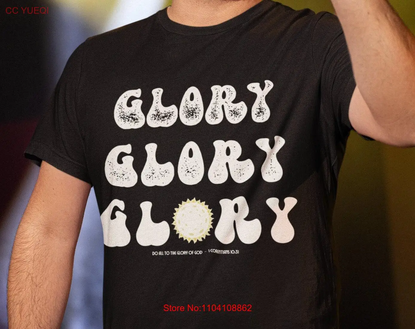 Mens cristão retro vintage t camisa 1 corinthianos 10 13 streetwear sua glória jesus roupas masculinas mangas compridas ou curtas