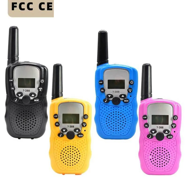 

Europe And The United States Frequency Children Toy Walkie Talkie T-388 Remote Wireless Call 3 Kilometres Toy Kids Walkie Talkie