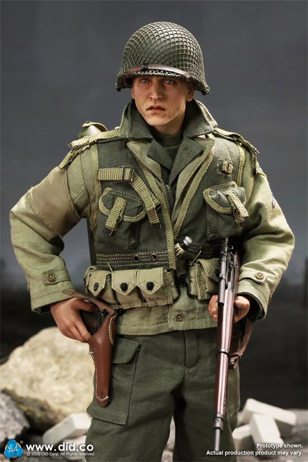 1/6 DID A80144 WWII US. Solider Doll Ranger Sniper Jackson Full Set Moveable Action Figure Full Set Gift For Fans Collect