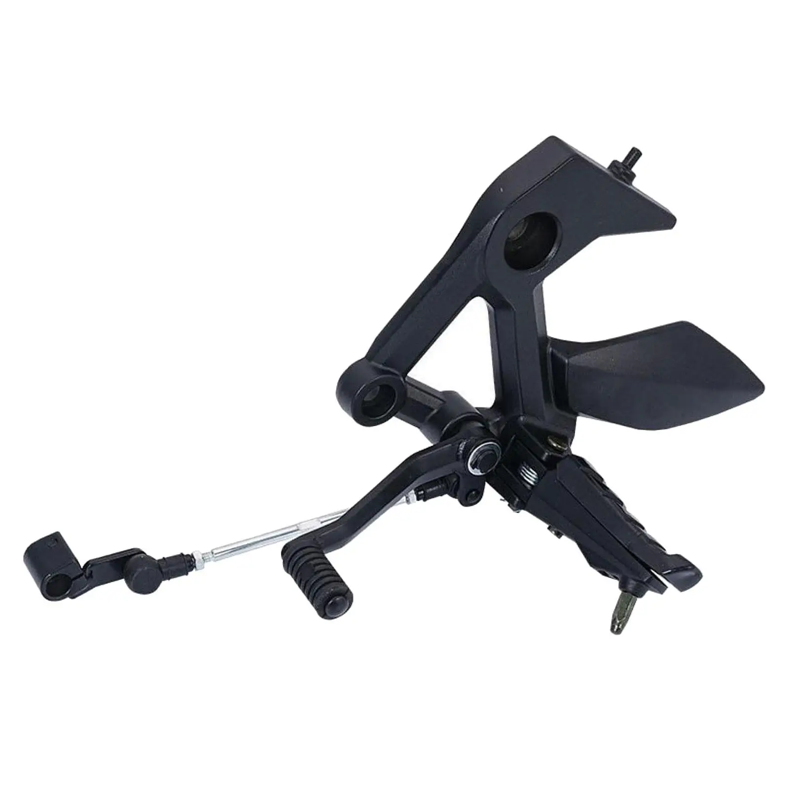 

Левая педаль мотоцикла, простая в установке, прочная, нескользящая, профессиональная, легкая подножка для мотоциклистов CR-5 250Z/250sz