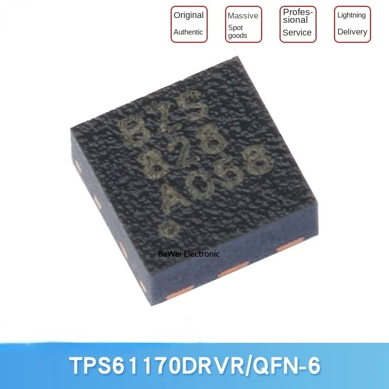 Original genuine TPS61170DRVR QFN-6 1.2A switch 38V high voltage boost converter chip