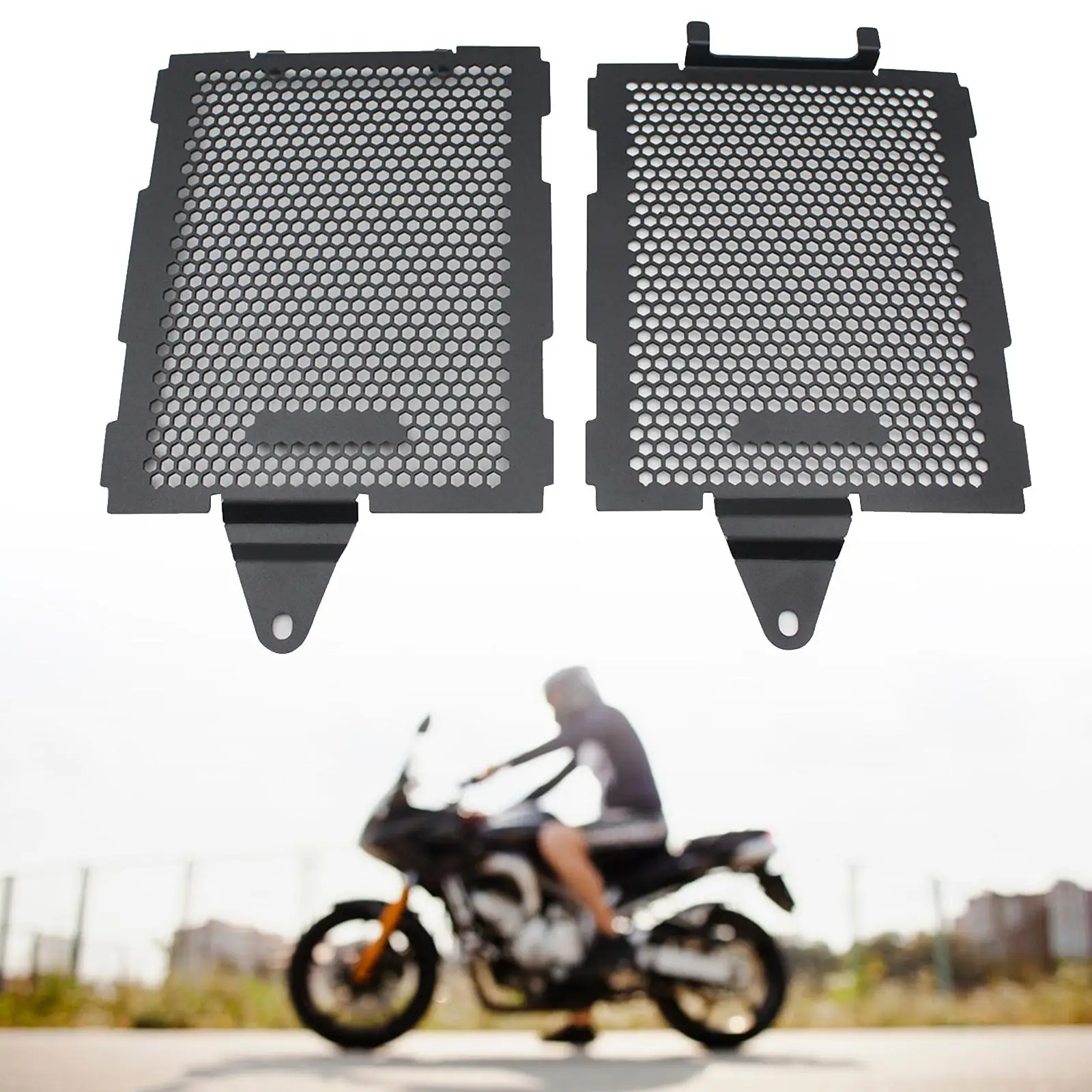 R1300 GS 2023 액세서리 용 라디에이터 그릴 가드 커버 전문 오토바이 수리 부품 부품 교체 금속 보호대