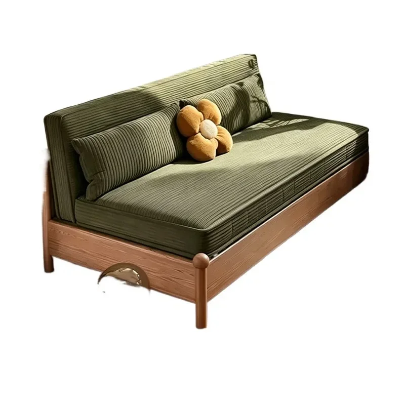 Dual-purpose small apartment simple 2026 new living room double multi-functional sofa