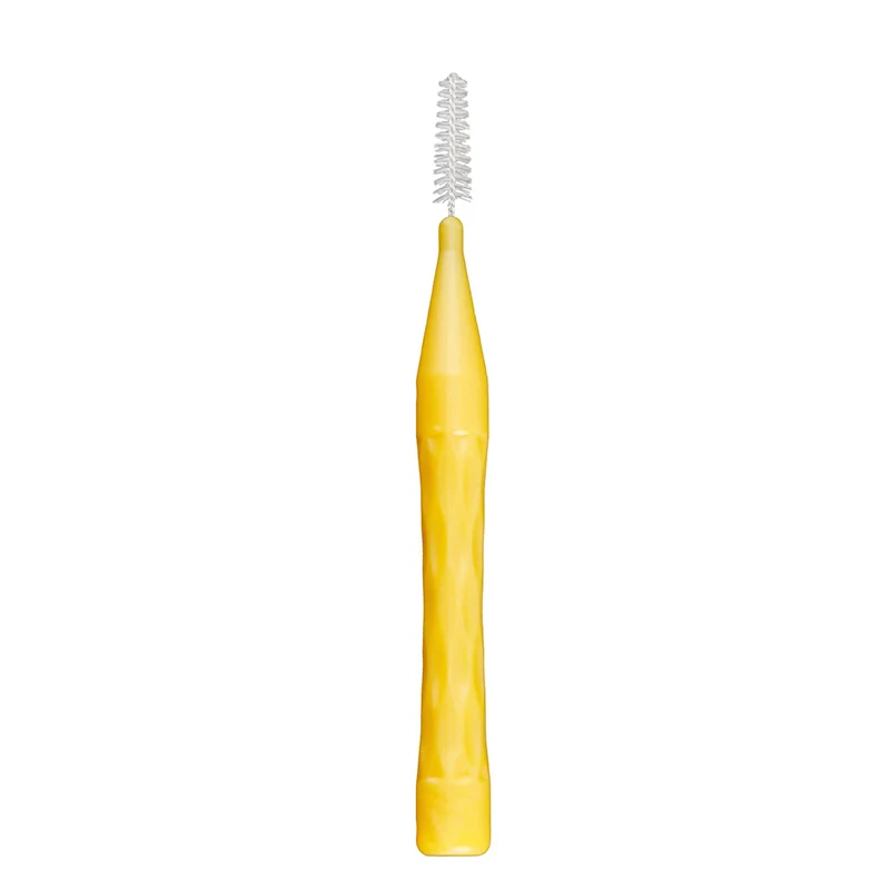 Brosses à dents interdentaires en fil d'acier orthodontique, brosse à nervures push-rid, élimine le blanchiment des aliments, nettoyant, outil d'hygiène buccale, 10 pièces