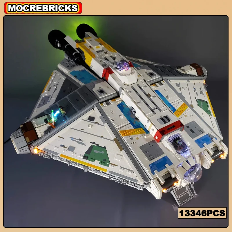 Star Plan Collection Building Blocks Ghost Corellian Transport Freighter UCCS Spaceship Assembly Model Bricks Toys Xmas Gifts