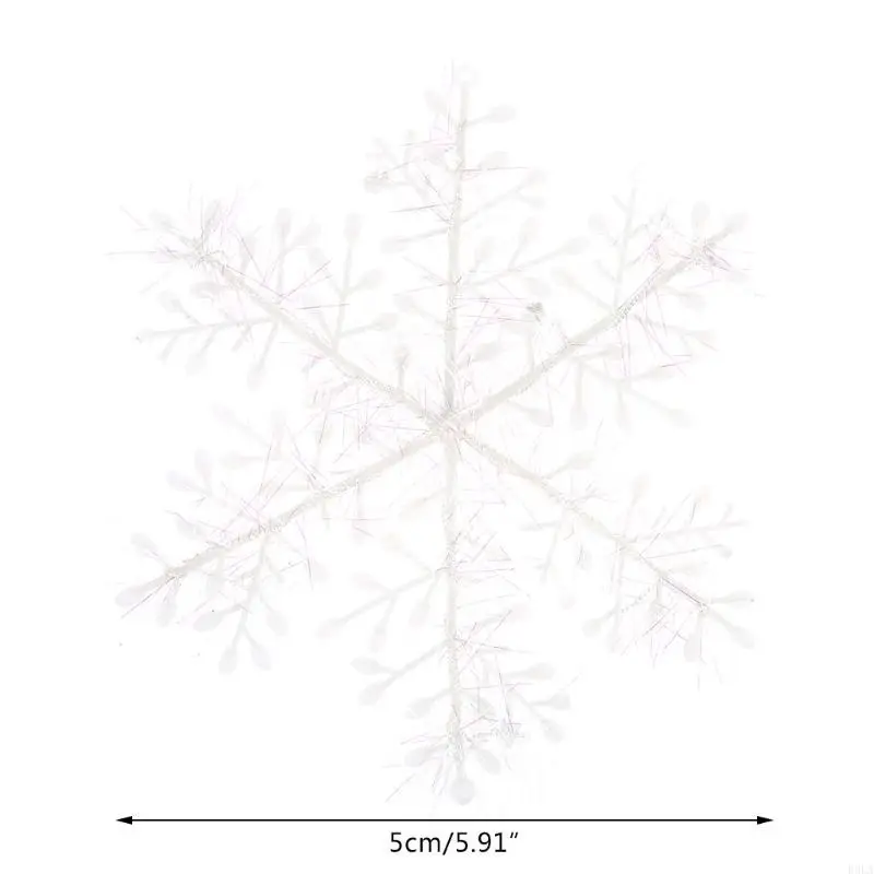 2025 Новые белые снежинки