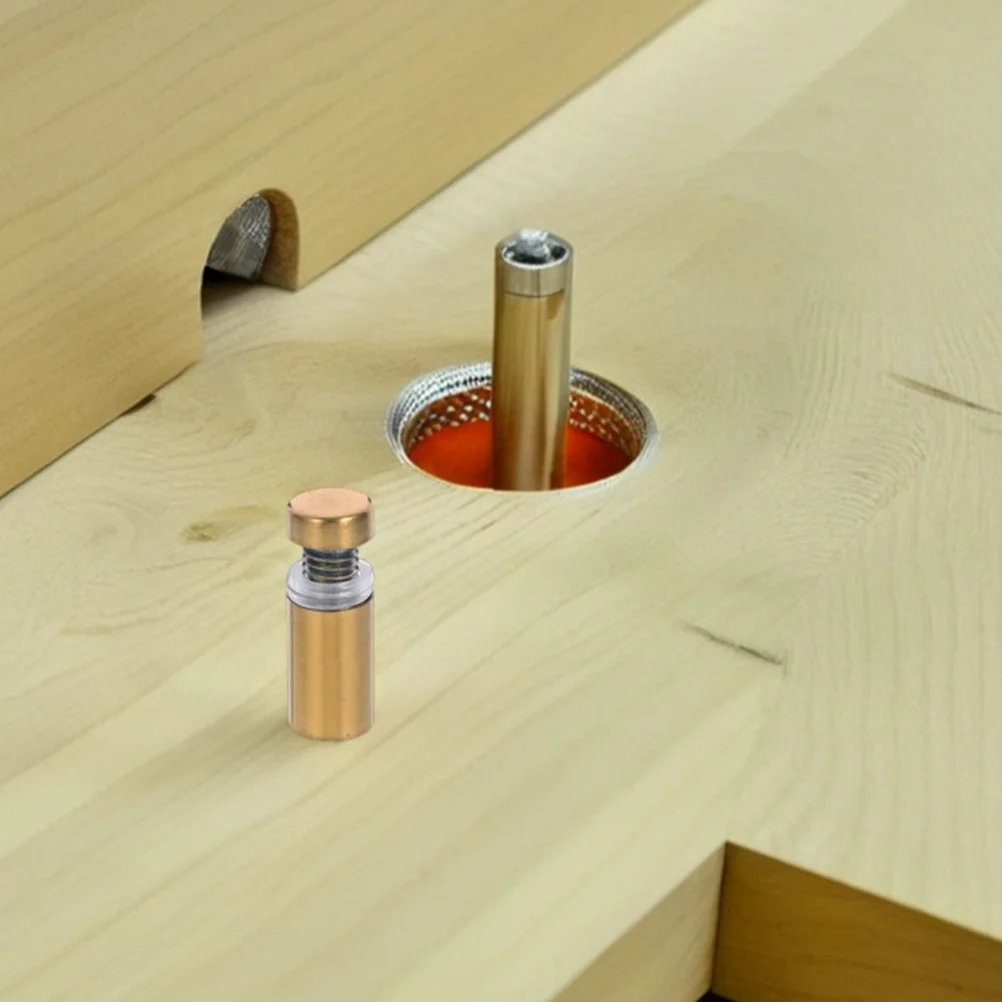 

12Pcs Glass Fixing Hardware Stainless Steel Hollow Advertising Screws Brushed Finish Wall Mounted Standoffs for Sign Mirror