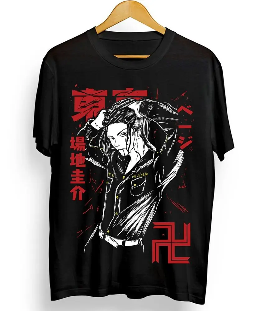 Baji Keisuke T-shirt Draken Revengers Takemichi Hanagaki Manjiro shirt All Size