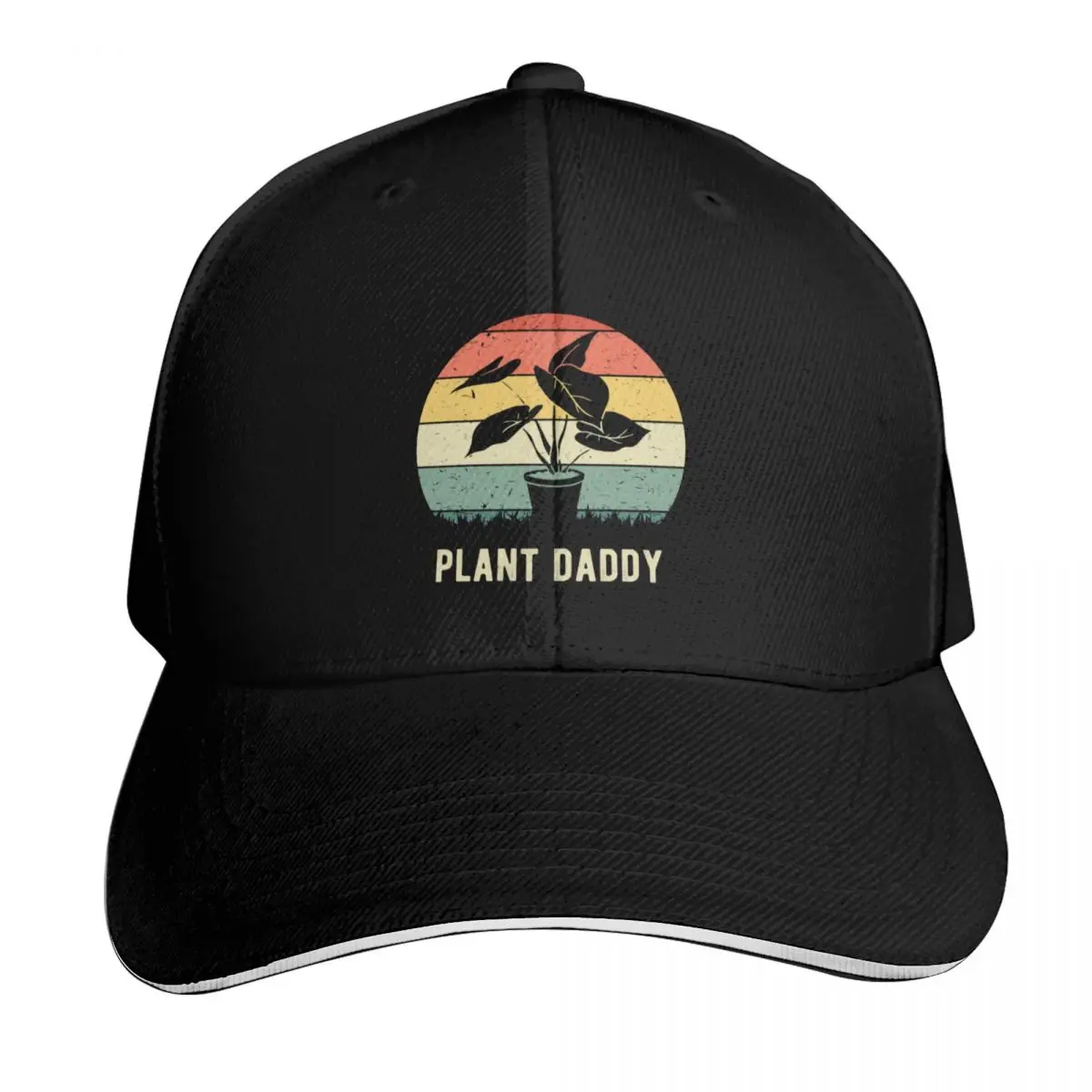 Plant Daddy IV Baseball Cap Quick Dry Performance Cotton Twill Breathable Contrast Two Tone Brim