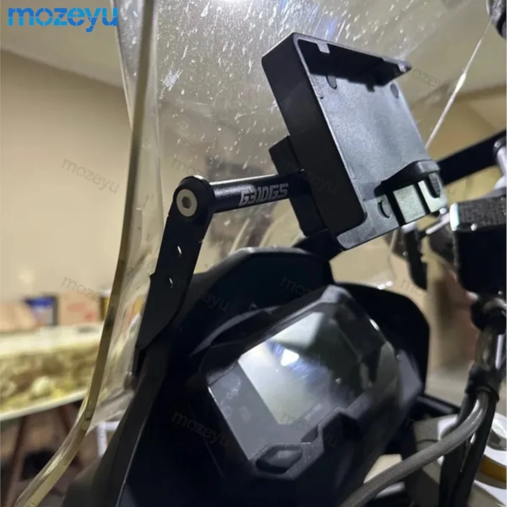 

G310GS GPS Navigation Plate Bracket Handlebar Adapt Holder For BMW G 310 GS G 310GS G310 R G310R 2017-2024 Motorcycle Accessorie