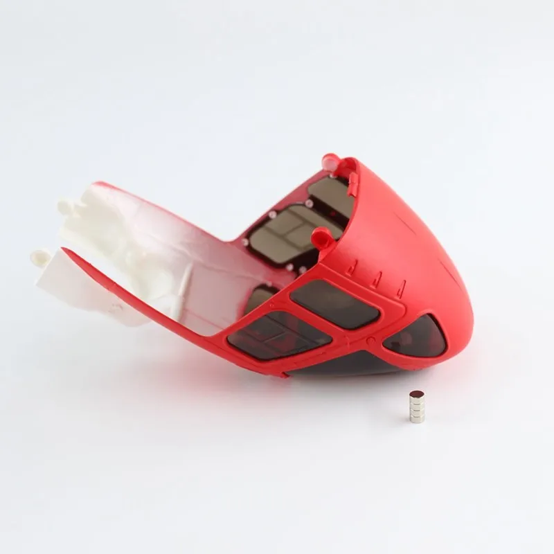

WOWFU-For Wltoys XK K150.0004 K150 RC Airplane Upgrade Aircraft Accessories- Nose Shell Kit For RC Models