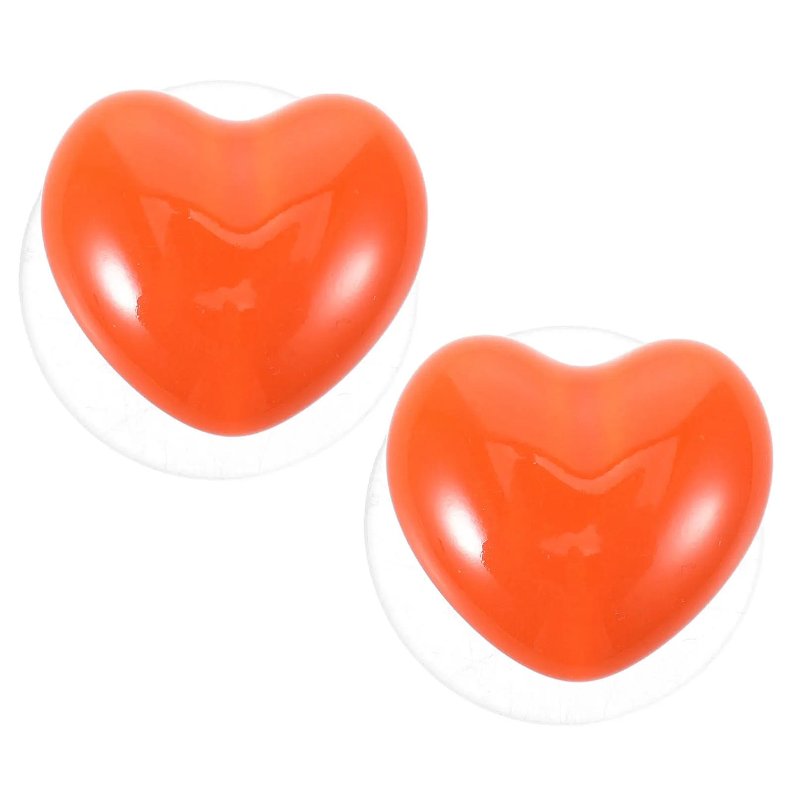 2Pcs Quilting Ruler Suction Handles Non Slip Sewing Tool Grip Heart Shaped Knobs One Hand Locking Patchwork Ruler Holder