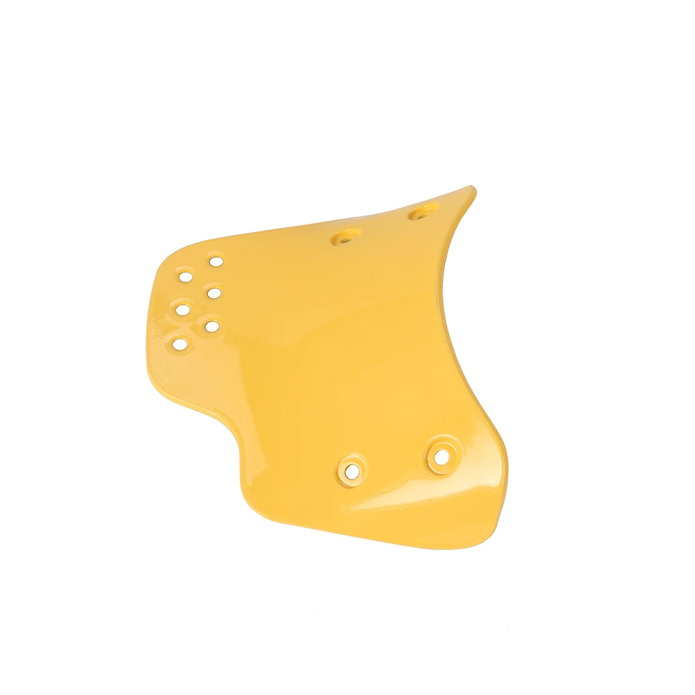 Motorcycle Windscreen Headlight Windshield Screen Protection  Wind Deflector Yellow/ Silver for Universal Ducati Scrambler Honda