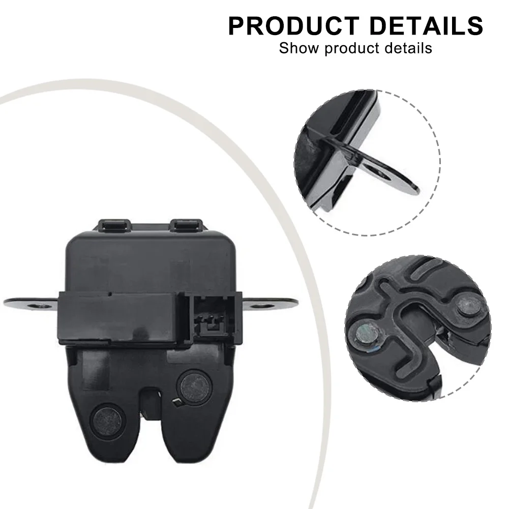 

1 шт., черный ABS OEM номер 74851-T20-003, привод защелки замка багажника для Honda для Civic 2022-2023, оборудование для замков