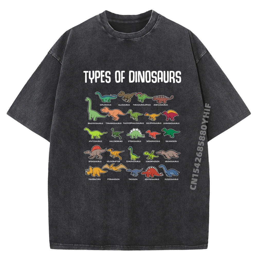 

Мужская футболка Types Of Dinosaurs Dino Fans Normal Special Graphic Tee, мужские высококачественные потертые топы и футболки, рубашка с принтом, идея подарка