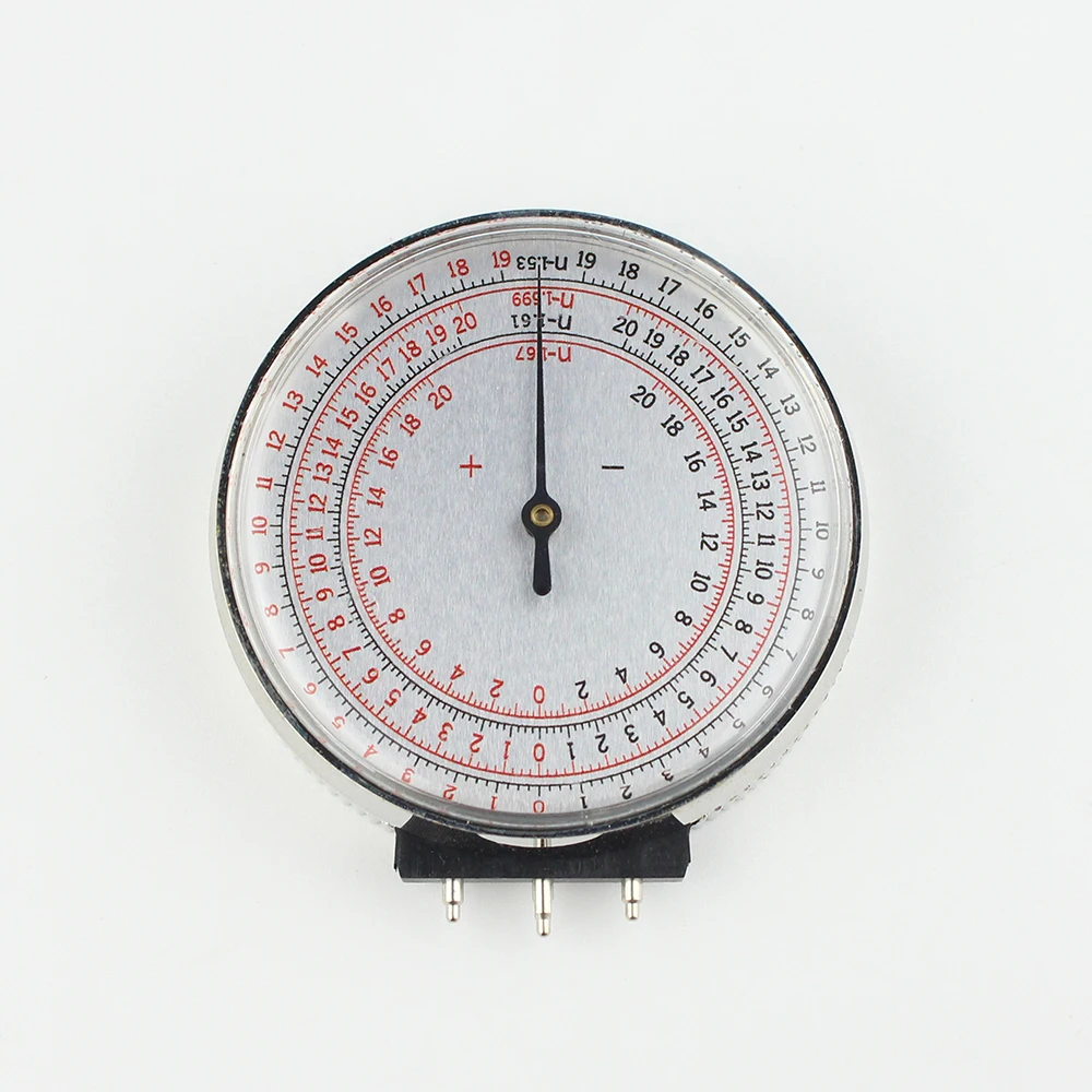 4 In 1 Lens Clock Radian Apparatus Measurement Gauge For Index 1.53 1.599 1.61 1.67