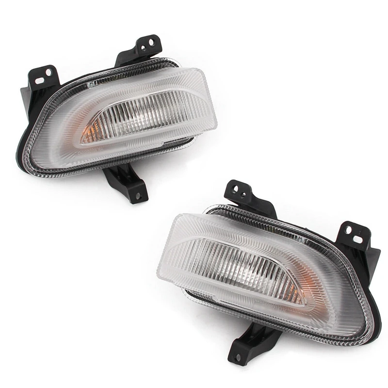 Automotive Daytime Running Lights Front Bar Lights Headlights For Jeep Liberty 68256431AA 68256432AA Replacement Spare Parts