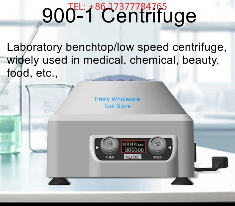 Laboratory Centrifuge Low Speed  Beauty Serum Separator 900 Centrifuge