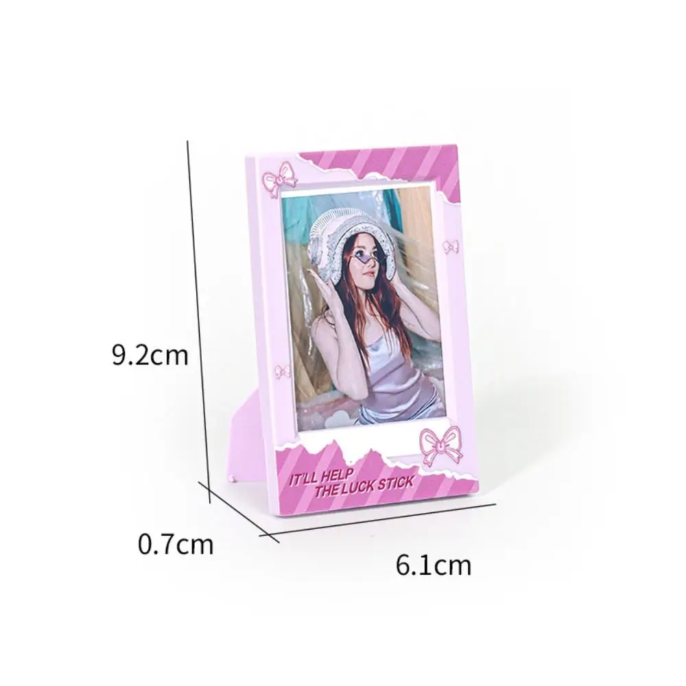 3 Inch 3 Inch Photo Holder Mini Easy to Use 3 Inch Photo Frame Multipurpose Multicolor Mini Film Frame Place Photos