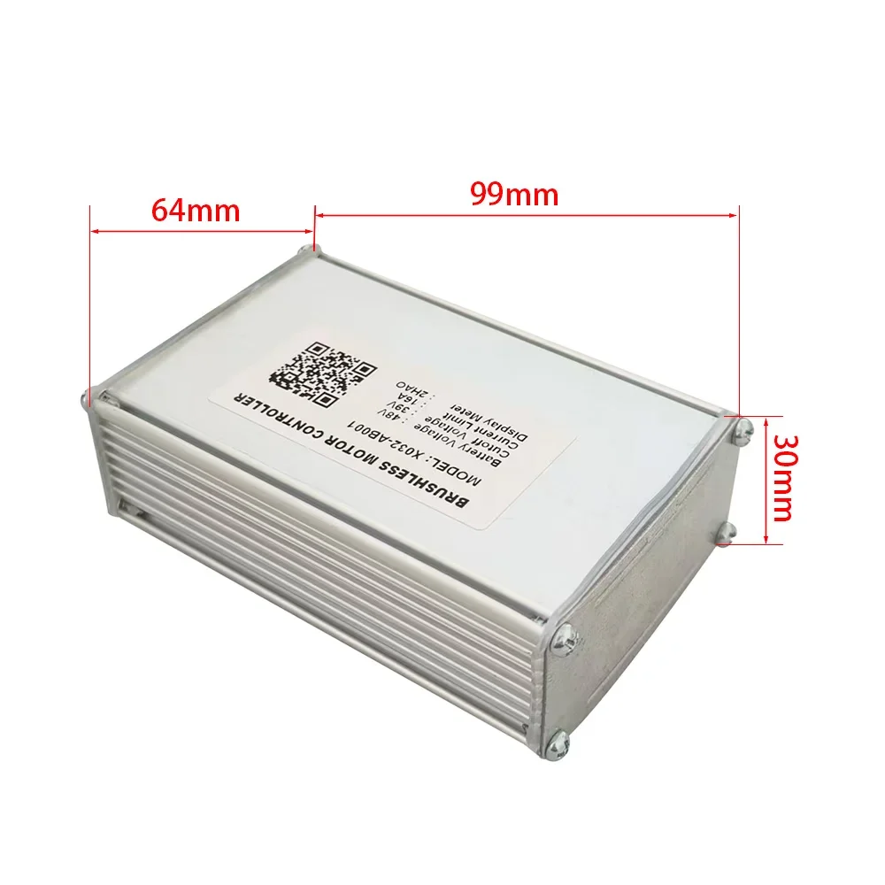 Ebike Brushless Motor Controller 48V 16A Speed Controller X032-AB001 2HAO for Electric Bicycle Scooter Motorcycle